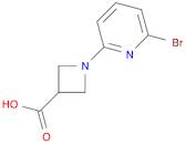 3-Azetidinecarboxylic acid, 1-(6-bromo-2-pyridinyl)-