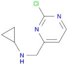 4-Pyrimidinemethanamine, 2-chloro-N-cyclopropyl-