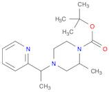 1-Piperazinecarboxylic acid, 2-methyl-4-[1-(2-pyridinyl)ethyl]-, 1,1-dimethylethyl ester