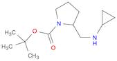 1-Pyrrolidinecarboxylic acid, 2-[(cyclopropylamino)methyl]-, 1,1-dimethylethyl ester