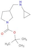 1-Pyrrolidinecarboxylic acid, 3-[(cyclopropylamino)methyl]-, 1,1-dimethylethyl ester
