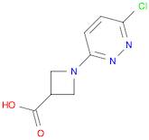3-Azetidinecarboxylic acid, 1-(6-chloro-3-pyridazinyl)-