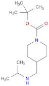 1-Piperidinecarboxylic acid, 4-[[(1-methylethyl)amino]methyl]-, 1,1-dimethylethyl ester