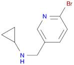 3-Pyridinemethanamine, 6-bromo-N-cyclopropyl-