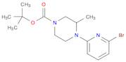 1-Piperazinecarboxylic acid, 4-(6-bromo-2-pyridinyl)-3-methyl-, 1,1-dimethylethyl ester