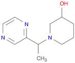 3-Piperidinol, 1-[1-(2-pyrazinyl)ethyl]-