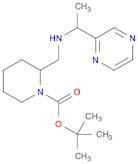 1-Piperidinecarboxylic acid, 2-[[[1-(2-pyrazinyl)ethyl]amino]methyl]-, 1,1-dimethylethyl ester