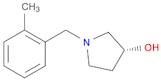 3-Pyrrolidinol, 1-[(2-methylphenyl)methyl]-, (3R)-