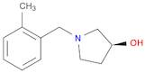 3-Pyrrolidinol, 1-[(2-methylphenyl)methyl]-, (3S)-