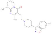 4H-Pyrido[1,2-a]pyrimidin-4-one, 3-[2-[4-(6-fluoro-1,2-benzisoxazol-3-yl)-1-piperidinyl]ethyl]-2,9-dimethyl-