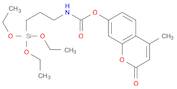 Carbamic acid, N-[3-(triethoxysilyl)propyl]-, 4-methyl-2-oxo-2H-1-benzopyran-7-yl ester