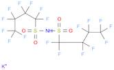 1-Butanesulfonamide, 1,1,2,2,3,3,4,4,4-nonafluoro-N-[(1,1,2,2,3,3,4,4,4-nonafluorobutyl)sulfonyl]-, potassium salt (1:1)