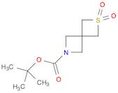 2-Thia-6-azaspiro[3.3]heptane-6-carboxylic acid, 1,1-dimethylethyl ester, 2,2-dioxide