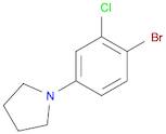 Pyrrolidine, 1-(4-bromo-3-chlorophenyl)-