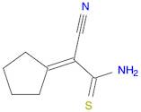 Ethanethioamide, 2-cyano-2-cyclopentylidene-