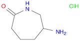 2H-Azepin-2-one, 6-aminohexahydro-, hydrochloride (1:1)