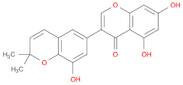 4H-1-Benzopyran-4-one, 5,7-dihydroxy-3-(8-hydroxy-2,2-dimethyl-2H-1-benzopyran-6-yl)-