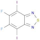 2,1,3-Benzothiadiazole, 5,6-difluoro-4,7-diiodo-