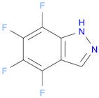 1H-Indazole, 4,5,6,7-tetrafluoro-