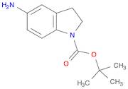 1H-Indole-1-carboxylic acid, 5-amino-2,3-dihydro-, 1,1-dimethylethyl ester