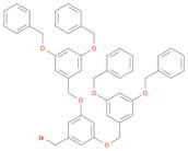 Benzene, 1,3-bis[[3,5-bis(phenylmethoxy)phenyl]methoxy]-5-(bromomethyl)-