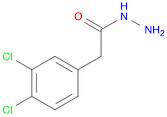 Benzeneacetic acid, 3,4-dichloro-, hydrazide