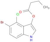 Butanoic acid, 5-bromo-4-chloro-1H-indol-3-yl ester