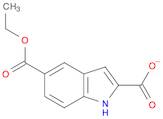 1H-Indole-2,5-dicarboxylic acid, 5-ethyl ester