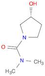 1-Pyrrolidinecarboxamide, 3-hydroxy-N,N-dimethyl-, (3R)-