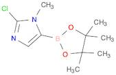 1H-Imidazole, 2-chloro-1-methyl-5-(4,4,5,5-tetramethyl-1,3,2-dioxaborolan-2-yl)-