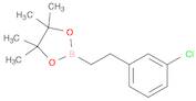 1,3,2-Dioxaborolane, 2-[2-(3-chlorophenyl)ethyl]-4,4,5,5-tetramethyl-