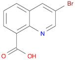 8-Quinolinecarboxylic acid, 3-bromo-