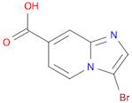 IMidazo[1,2-a]pyridine-7-carboxylic acid, 3-broMo-