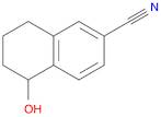 2-Naphthalenecarbonitrile, 5,6,7,8-tetrahydro-5-hydroxy-
