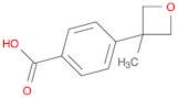 Benzoic acid, 4-(3-methyl-3-oxetanyl)-