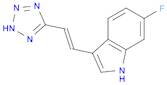 1H-Indole, 6-fluoro-3-[(1E)-2-(2H-tetrazol-5-yl)ethenyl]-