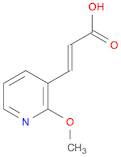 2-Propenoic acid, 3-(2-methoxy-3-pyridinyl)-, (2E)-