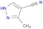 1H-Pyrazole-4-carbonitrile, 3-methyl-