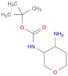 Carbamic acid, N-(4-aminotetrahydro-2H-pyran-3-yl)-, 1,1-dimethylethyl ester