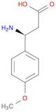 Benzenepropanoic acid, β-amino-4-methoxy-, (βS)-