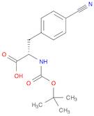 L-Phenylalanine, 4-cyano-N-[(1,1-dimethylethoxy)carbonyl]-