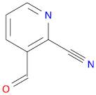 2-Pyridinecarbonitrile, 3-formyl-
