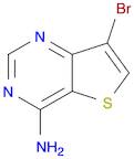 Thieno[3,2-d]pyrimidin-4-amine, 7-bromo-