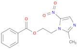 1H-Imidazole-1-ethanol, 2-methyl-5-nitro-, 1-benzoate