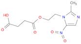 Butanedioic acid, 1-[2-(2-methyl-5-nitro-1H-imidazol-1-yl)ethyl] ester