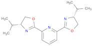 Pyridine, 2,6-bis[(4R)-4,5-dihydro-4-(1-methylethyl)-2-oxazolyl]-