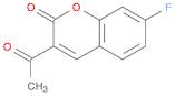 2H-1-Benzopyran-2-one, 3-acetyl-7-fluoro-