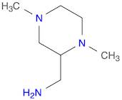 2-Piperazinemethanamine, 1,4-dimethyl-