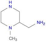 2-Piperazinemethanamine, 1-methyl-