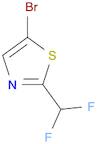Thiazole, 5-bromo-2-(difluoromethyl)-